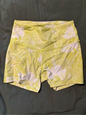 JoyLab High-Waist Neon Floral Shorts